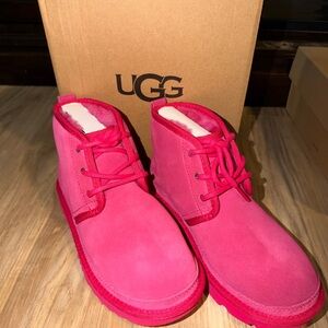 Size 4 UGG Neumel II Boots Grade School Pink 1017320K
